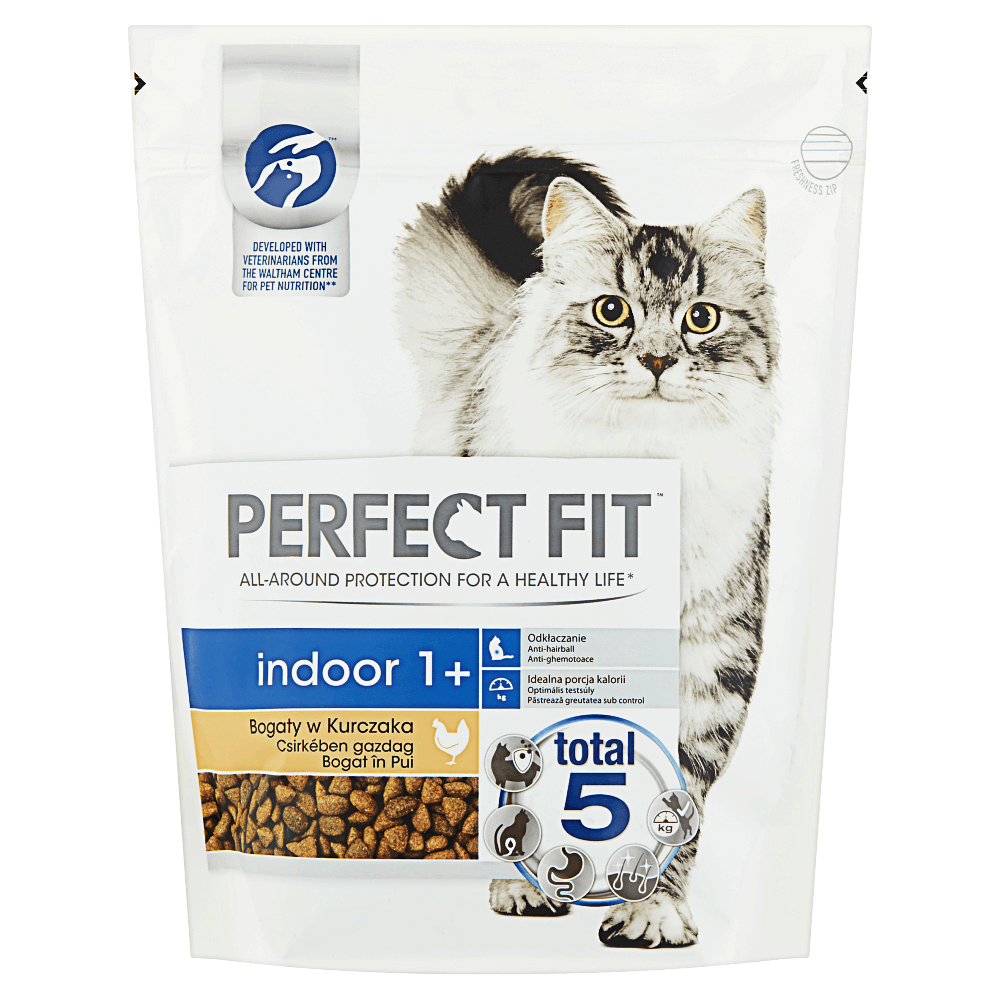 Perfect Fit Adult Pisici Indoor, pui, 750 gr
