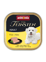 Hrana umeda pentru caini Vom Feinsten Classic Curcan + Branza 150 gr