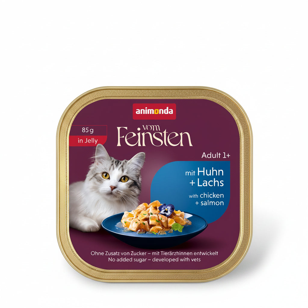 Vom Feinsten Cat Wet Food Vita + Chicken 24x100g