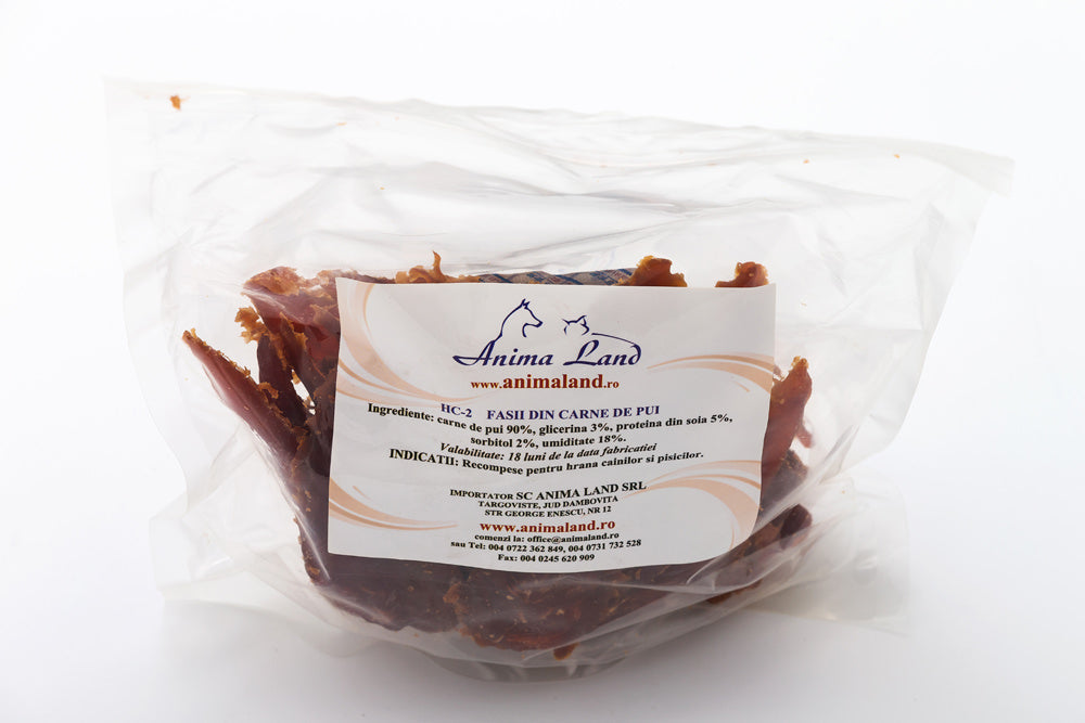 Recompense - Fasii din Carne de Pui 500gr
