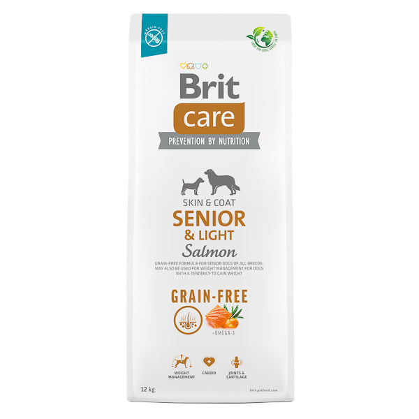 Brit Care Dog Grain-free Senior & Light 12 kg