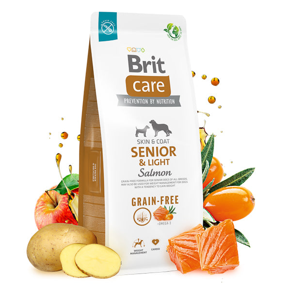 Brit Care Dog Grain-free Senior & Light 12 kg