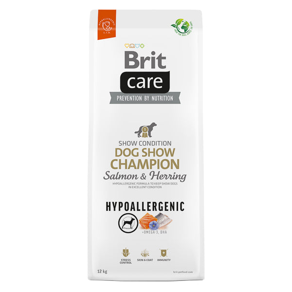 Brit Care Dog Hypoallergenic Dog Show Champion 12 kg