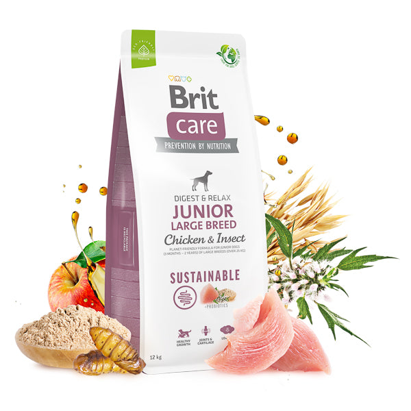 Brit Care Dog Sustainable Junior Large Breed 12 kg