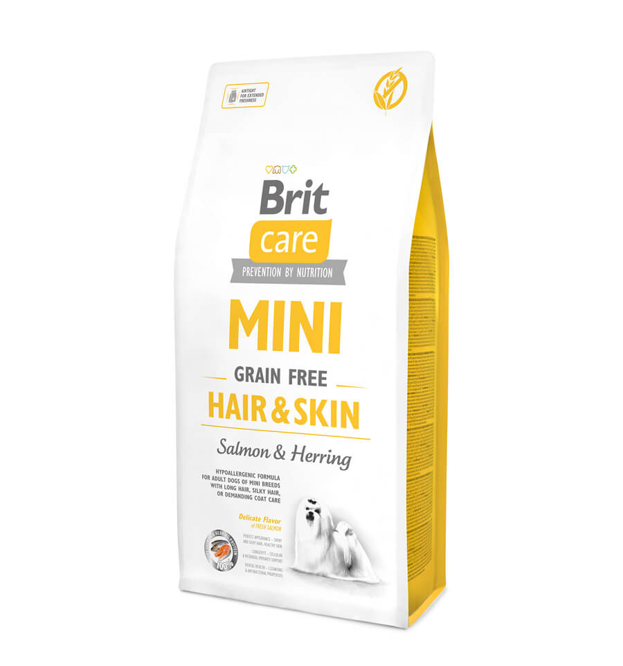 Brit Care Mini Grain Free Hair and Skin 7 kg