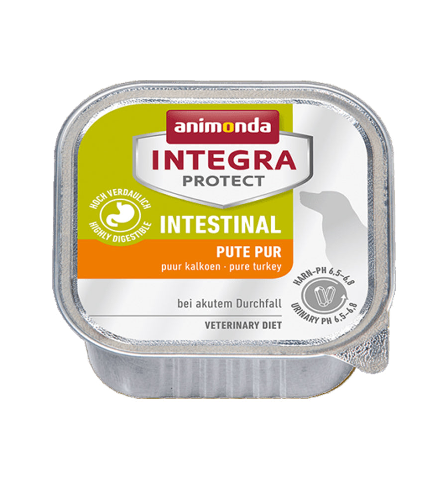Mancare umeda pentru caini Integra Protect Intestinal Curcan 150 gr