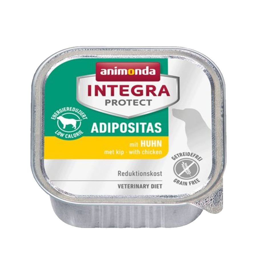 Mancare umeda pentru caini Integra Protect Obezitate Pui 150 gr