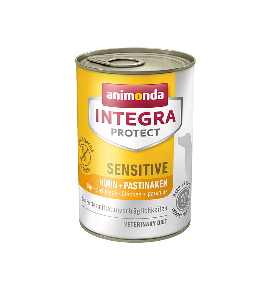 Hrana umeda pentru caini Integra Protect Sensitive Pui 400g