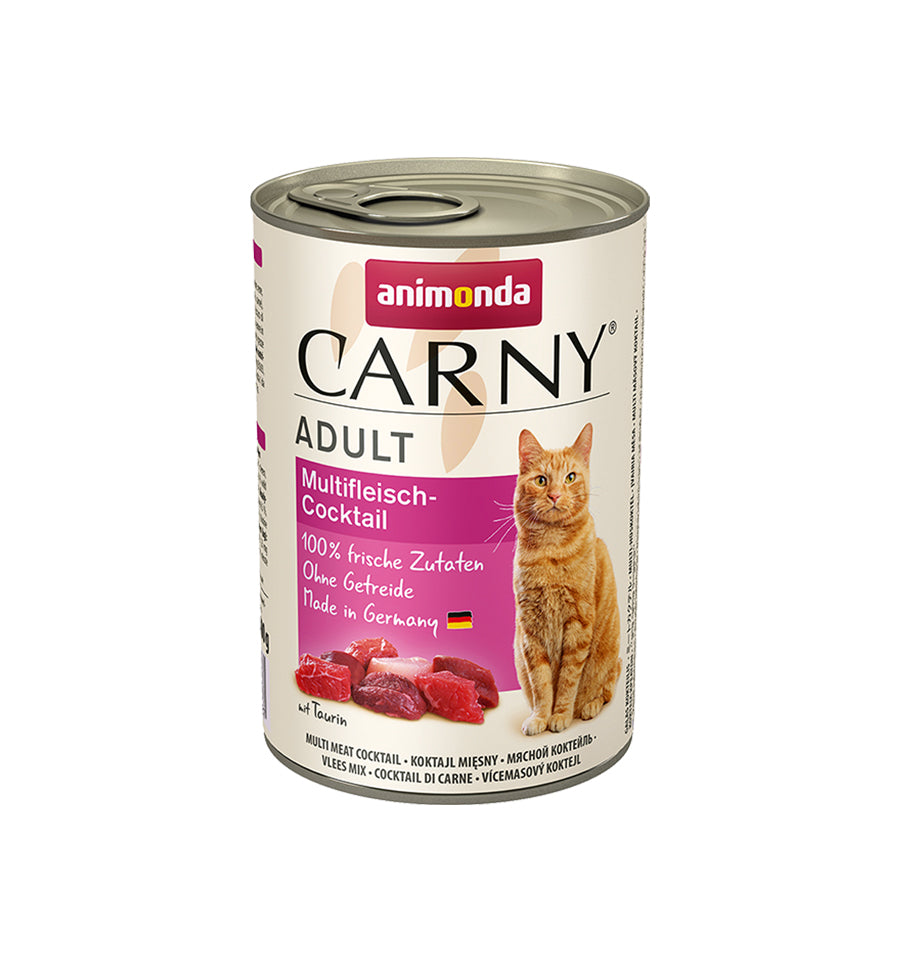 Mancare umeda pentru pisici Carny Adult MultiCocktail 400gr