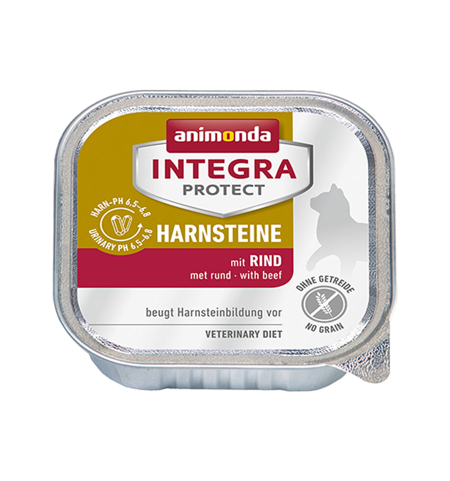 Mancare umeda pentru pisici Integra Protect Urinary, vita 100g