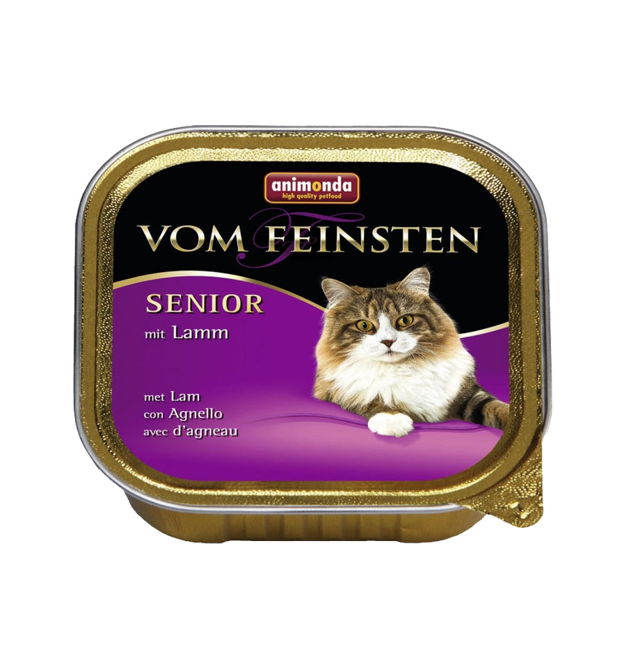 Hrana umeda pentru pisici Vom Feinsten Senior Miel 100gr