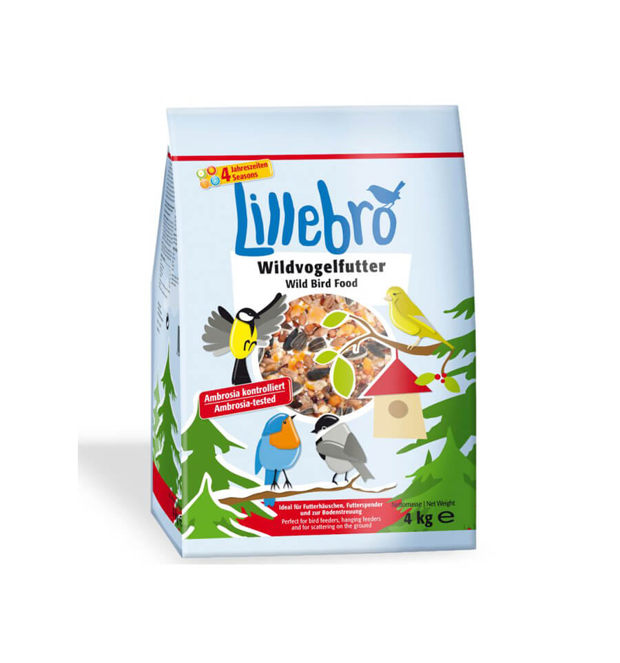 Hrana pentru pasari salbatice Lillebro, 4 kg