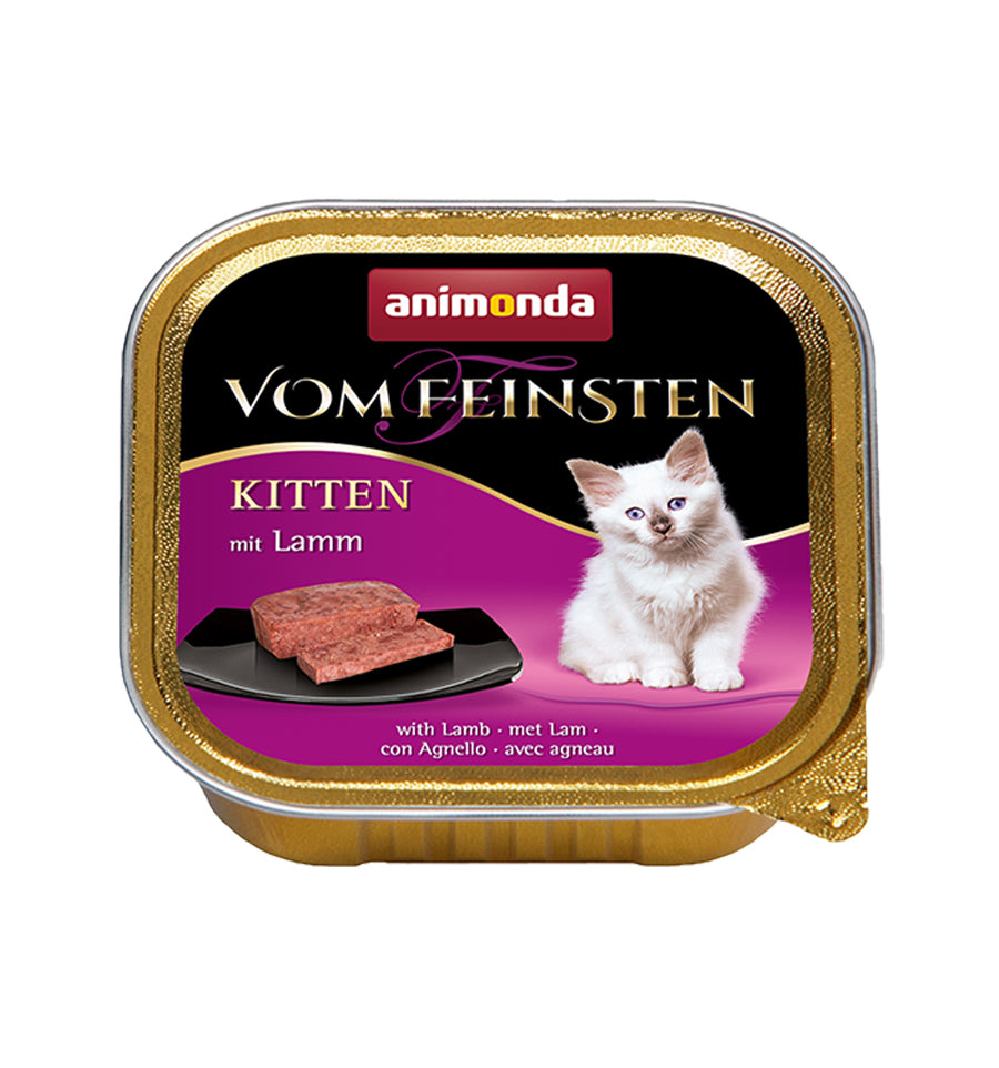 Hrana umeda pentru pisici Vom Feinsten Junior Miel 100g