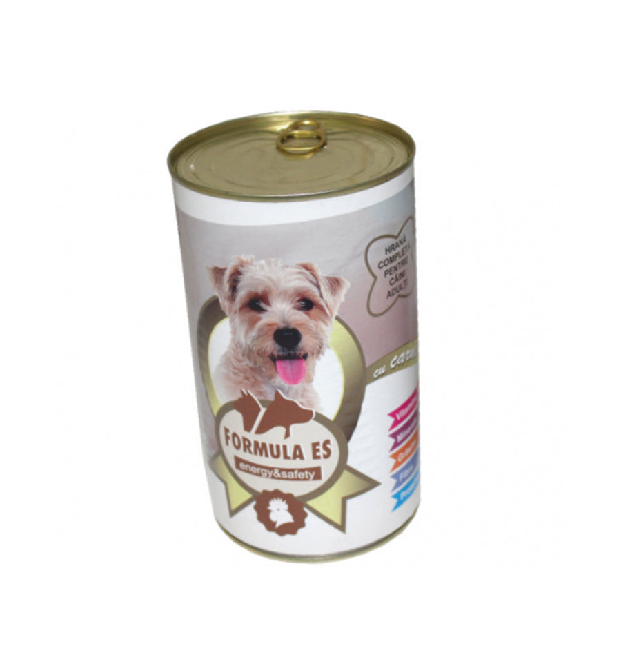 Hrana umeda pentru caini, Formula ES cu Pui, 1240 g