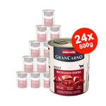 Hrana umeda pentru caini Grancarno Adult Dog Multifleisch-Cocktail 24×800 gr