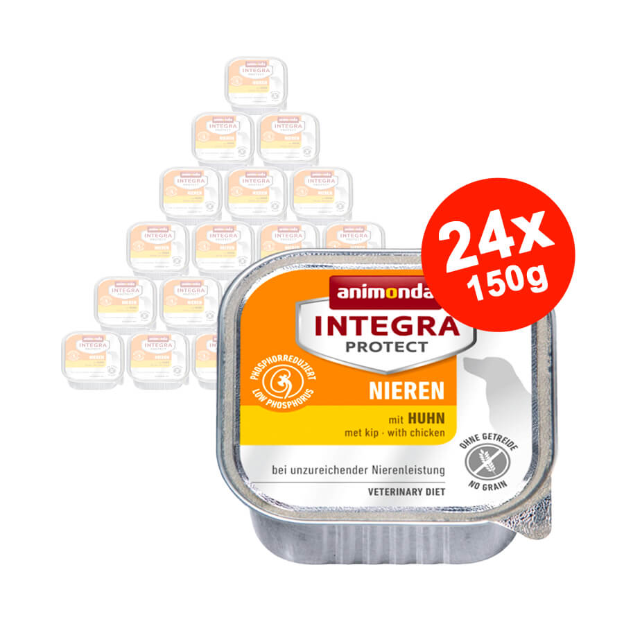 Hrana umeda pentru caini Integra Protect Renal Pui 24x150gr
