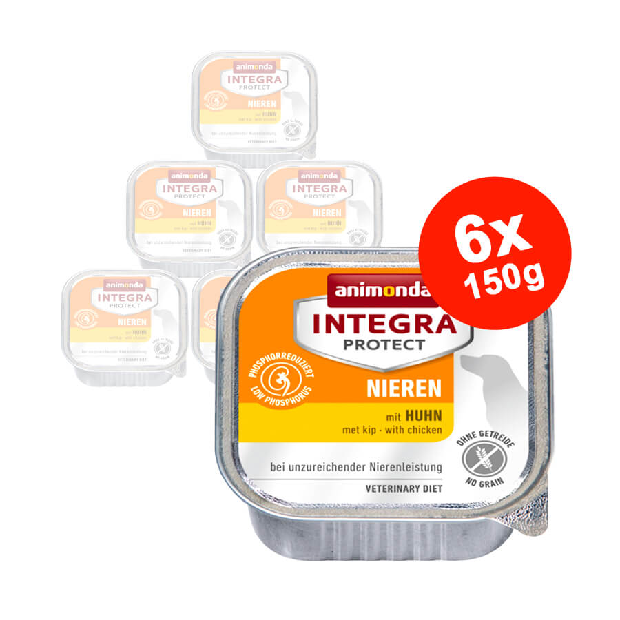 Hrana umeda pentru caini Integra Protect Renal Pui 6x150gr