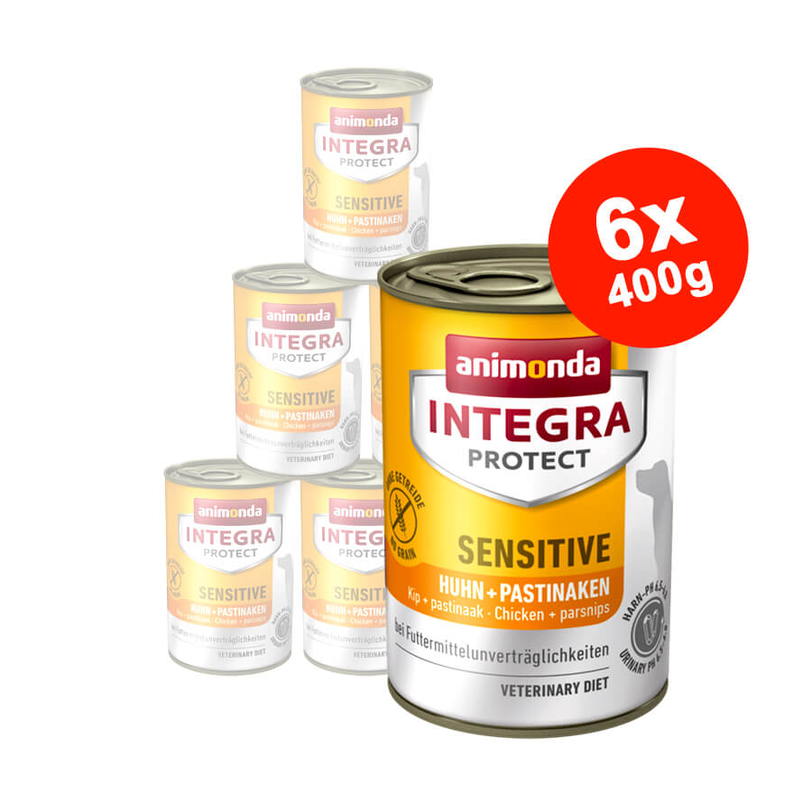 Hrana umeda pentru caini Integra Protect Sensivity Pui 6x400gr