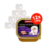 Hrana umeda pentru caini Vom Feinsten Dog Menue Miel + Cereale 12x150 gr