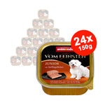 Hrana umeda pentru caini Vom Feinsten Junior Ficat de Pasare 24x150 gr