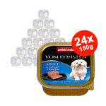 Hrana umeda pentru caini Vom feinsten, Pasare si Cod, 24x150gr