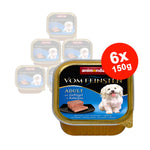 Hrana umeda pentru caini Vom feinsten, Pasare si Cod, 6x150gr