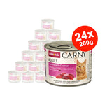 Hrana umeda pentru pisici Carny Cat Adult Multimeat Cocktail 24x200gr