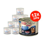 Hrana umeda pentru pisici Carny Cat Adult Peste + Radacina Patrunjel 12x200gr