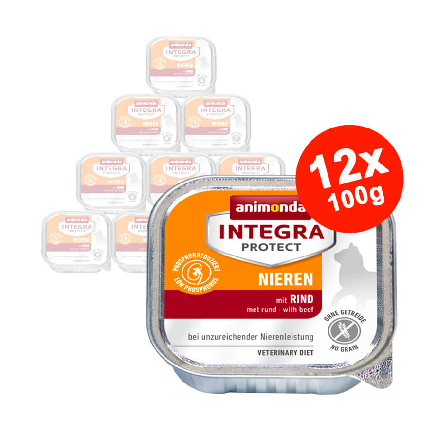 Hrana umeda pentru pisici Integra Protect Renal Vita 12x100gr