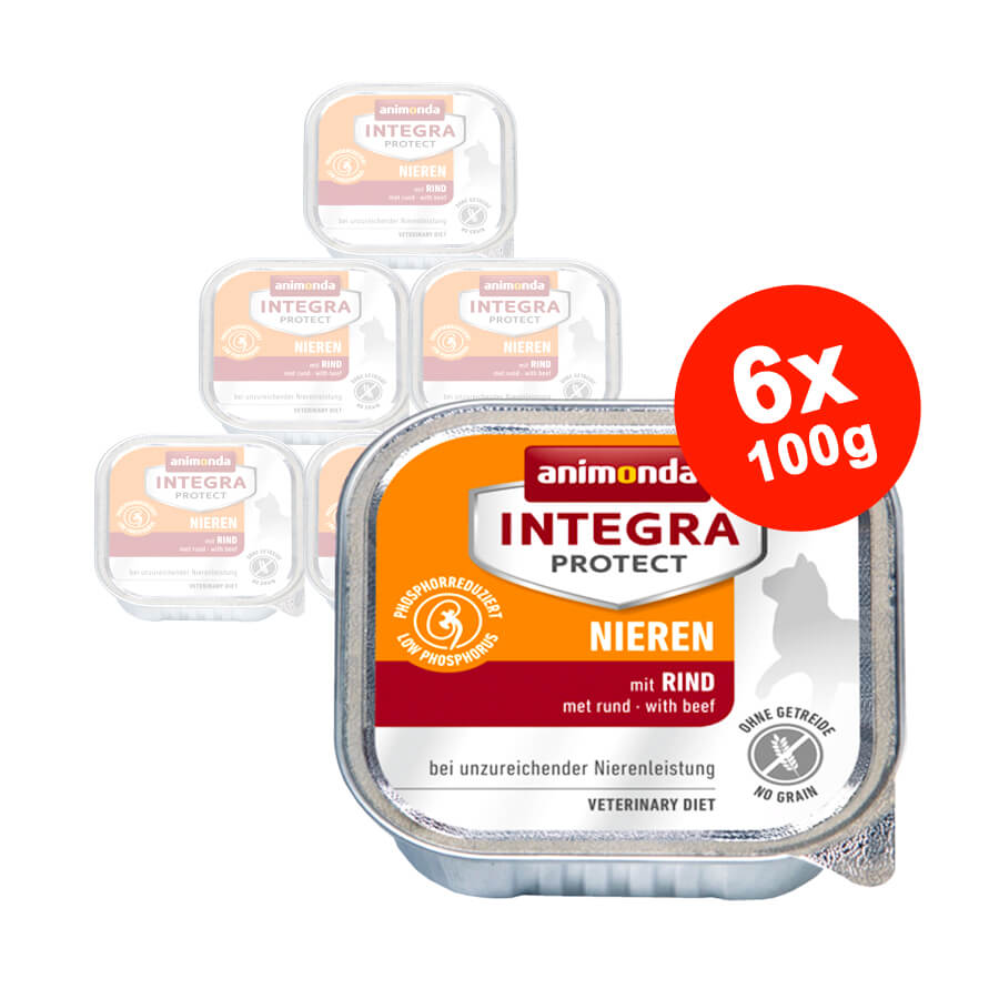 Hrana umeda pentru pisici Integra Protect Renal Vita 6x100gr