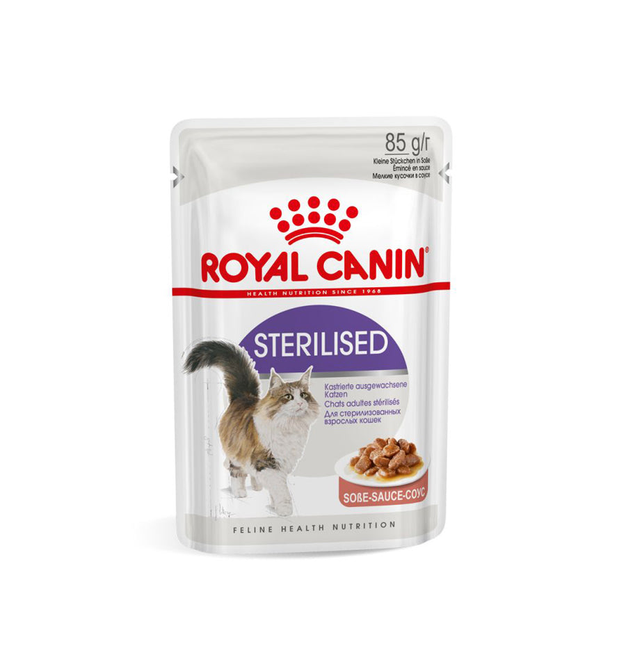 Hrana umeda pentru pisici Royal Canin Sterilised in sos 12 x 85g