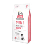 Hrana uscata pentru caini Brit Care, Grain Free, Mini Puppy, Miel, 7 Kg