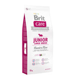 Mancare uscata pentru caini Brit Care Junior, Talie Mare, Miel si Orez, 12 kg