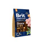 Mancare uscata pentru caini, Brit Premium By Nature, Adult M, 3 Kg