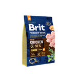 Mancare uscata pentru caini, Brit Premium By Nature, Junior M, 3 Kg