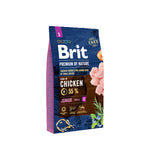 Mancare uscata pentru caini, Brit Premium By Nature, Junior S, 8 Kg
