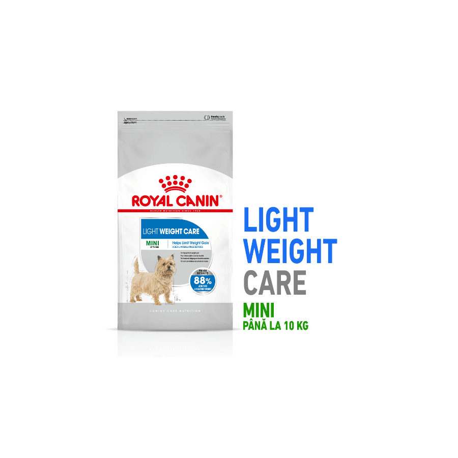 Hrana uscata pentru caini Royal Canin, CCN Mini Light Weight Care, 8 Kg