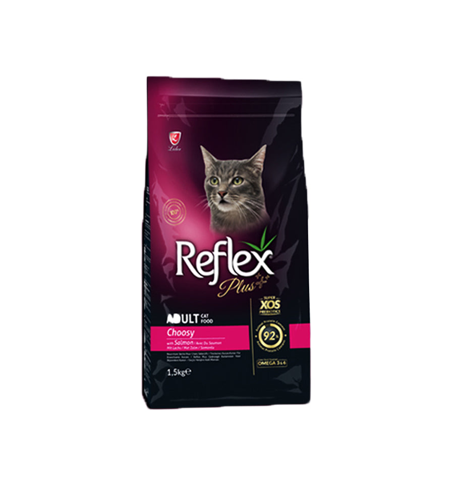 Hrana uscata pentru pisici Reflex Adult cat Choosy, 1,5kg