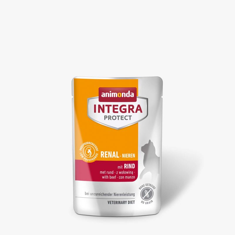 Hrana Umeda pentru Pisici INTEGRA PROTECT RENAL VITA - 24 x 85G