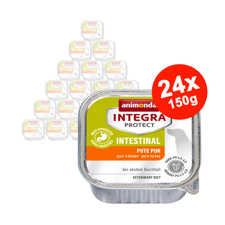 Mancare umeda pentru caini Integra Protect Intestinal 24x150gr
