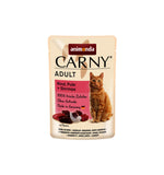 Mancare umeda pentru pisici Carny Adult, Vita + Curcan + Creveti, 85g