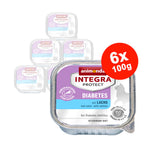 Mancare umeda pentru pisici Integra Protect Diabetic Somon 6x100gr