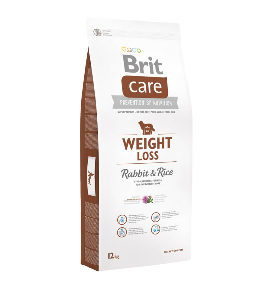 hrana uscata pentru caini Brit Care, Pierderea Greutatii cu Iepure si Orez, 12 kg