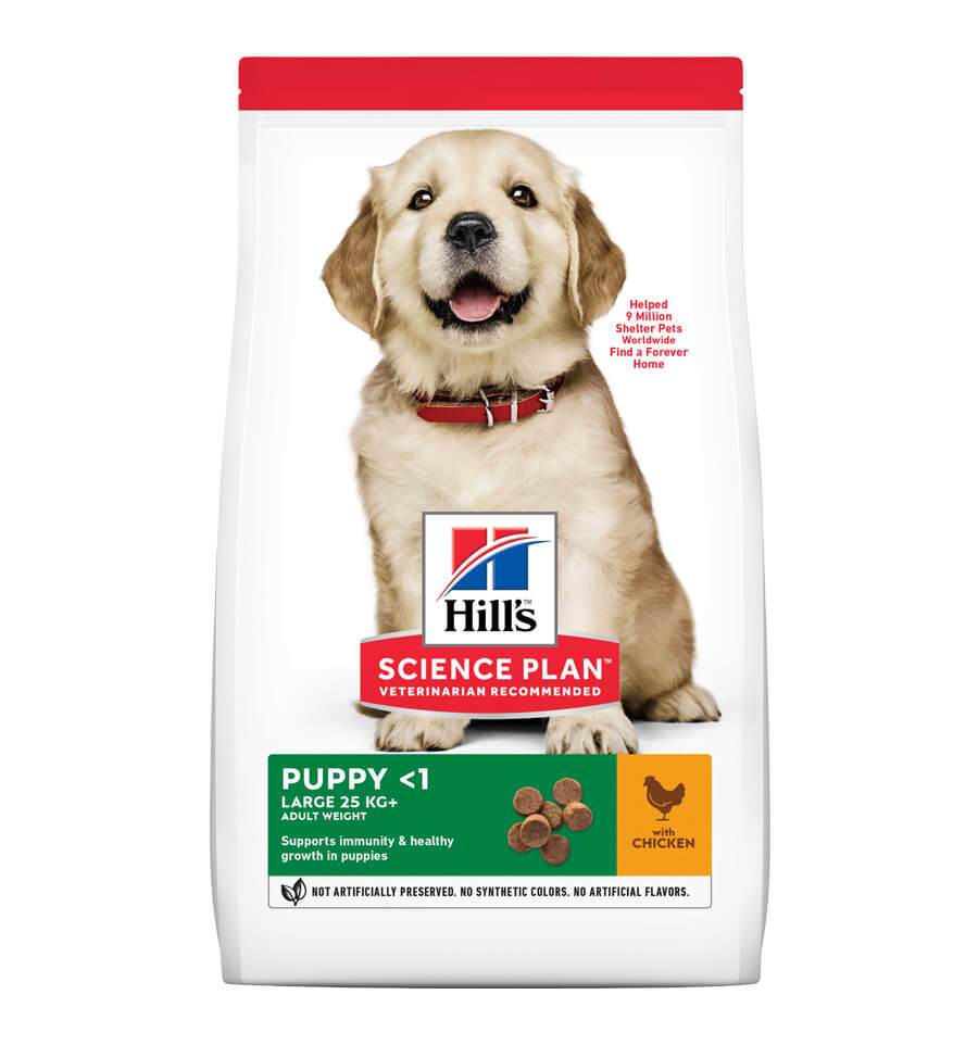 Mancare uscata pentru caini Hill's SP Puppy, Talie Mare, Pui, 14.5 kg