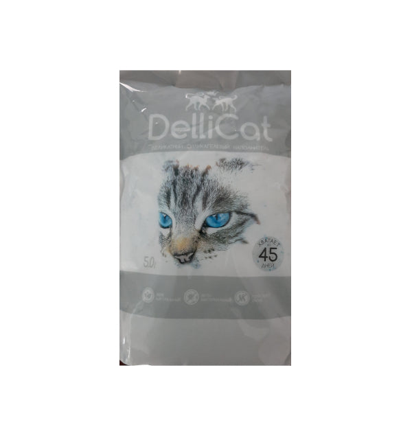 Silica Gel Cat Litter TM DELLICAT Floral 5L