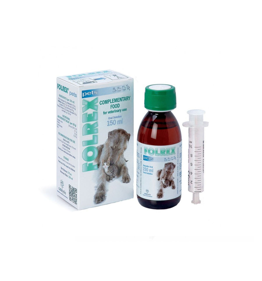 Supliment Antiinflamator Pentru Caini Si Pisici Folrex Pets, 150 ml