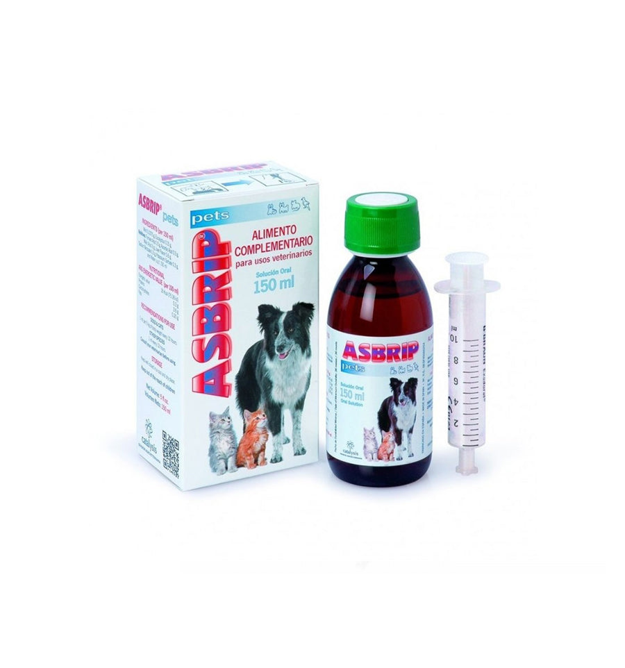 Supliment Expectorant Pentru Caini Si Pisici Asbrip Pets, 150 ml