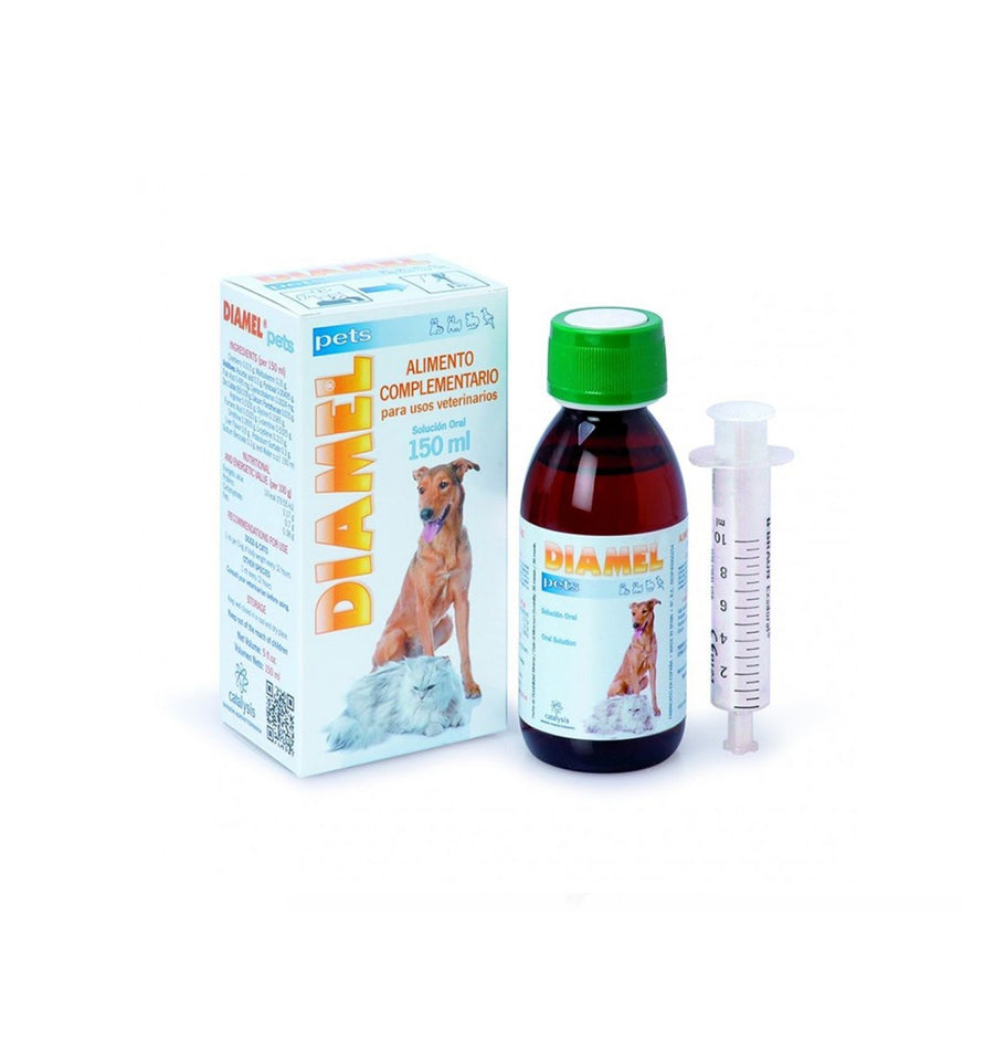 Supliment Pentru Caini Si Pisici Diamel Pets, 150 ml
