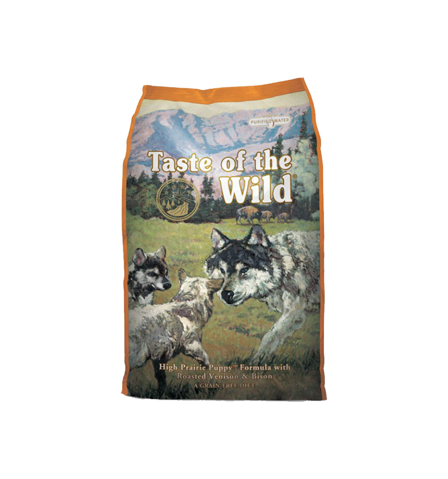 Hrana uscata pentru caini Taste of the Wild High Prairie Puppy