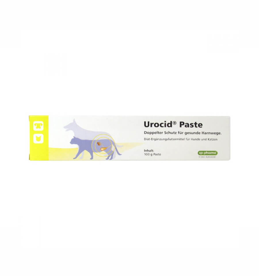 Urocid Pasta, 100g - Hrana adjuvanta pentru caini si pisici